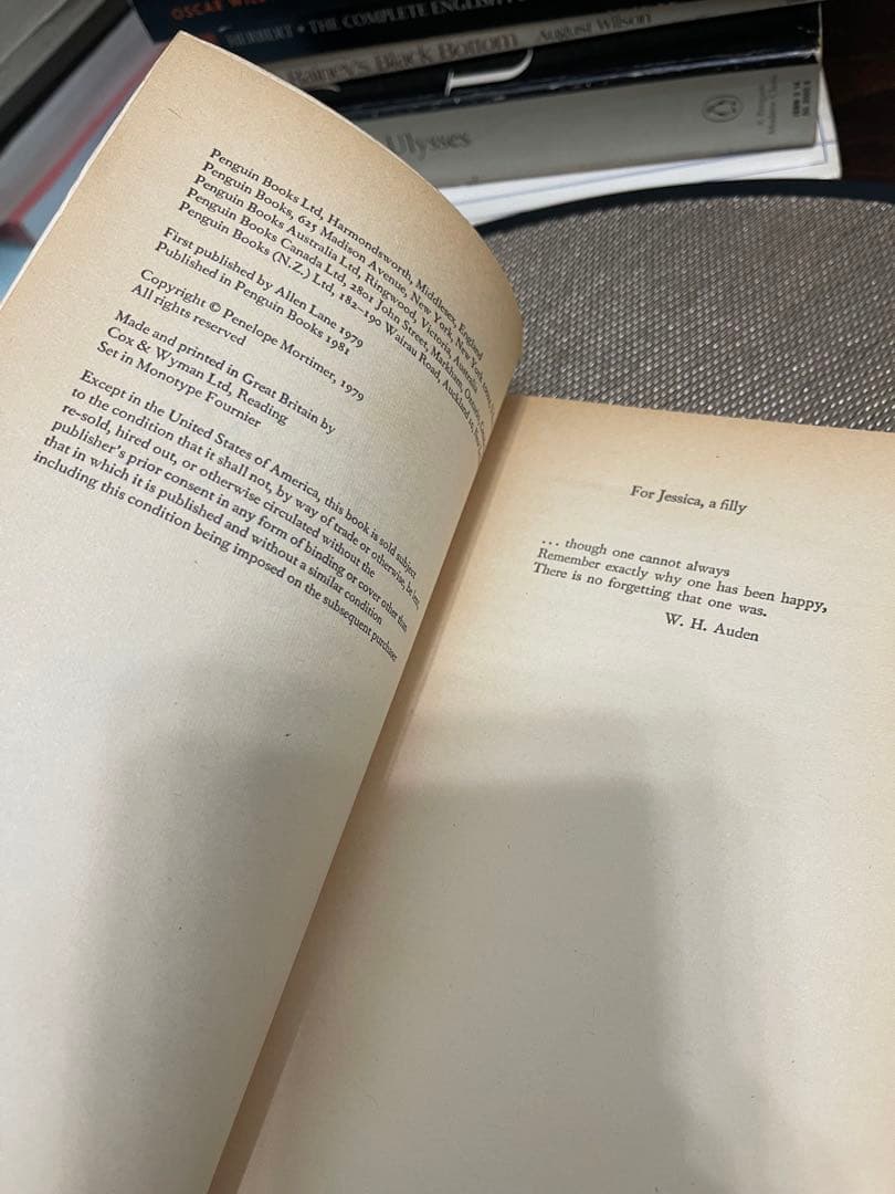 希少　About Time Penelope Mortimer