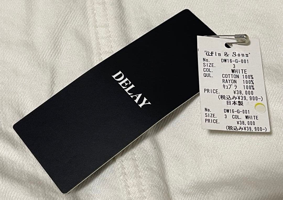 極美品■DELAY by win&sons ウィンアンドサンズ　デニムジャケット