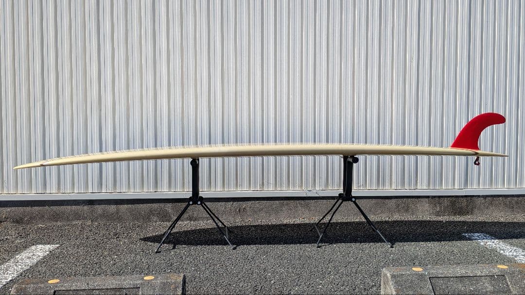 HPDドナルドタカヤマ ロングボード 9'2\"中古 レッドフィン