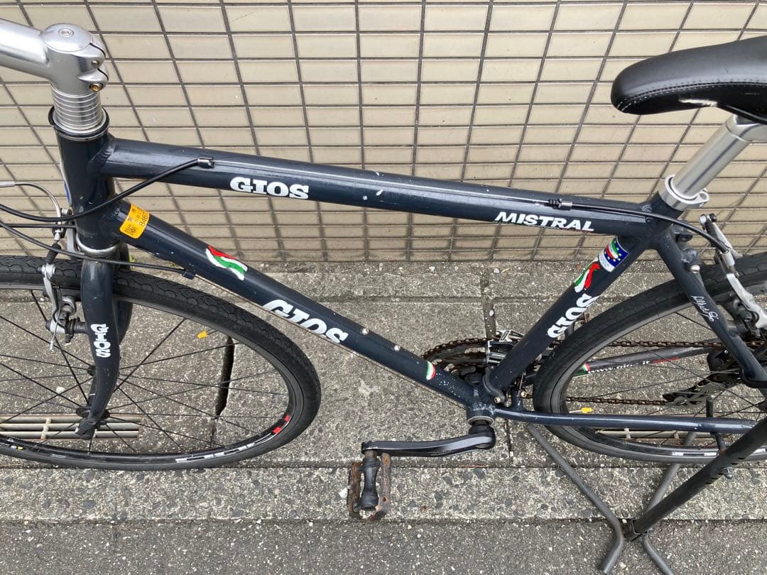 GIOS MISTRAL ジオス ミストラル グレー 520mm ヘッドライト付