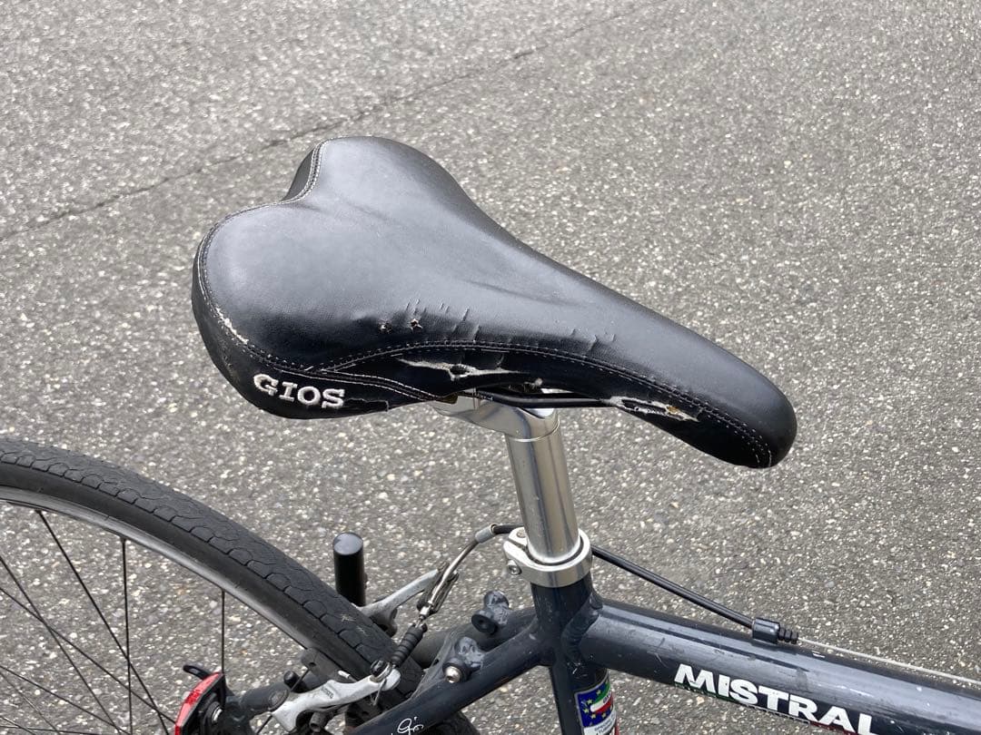GIOS MISTRAL ジオス ミストラル グレー 520mm ヘッドライト付