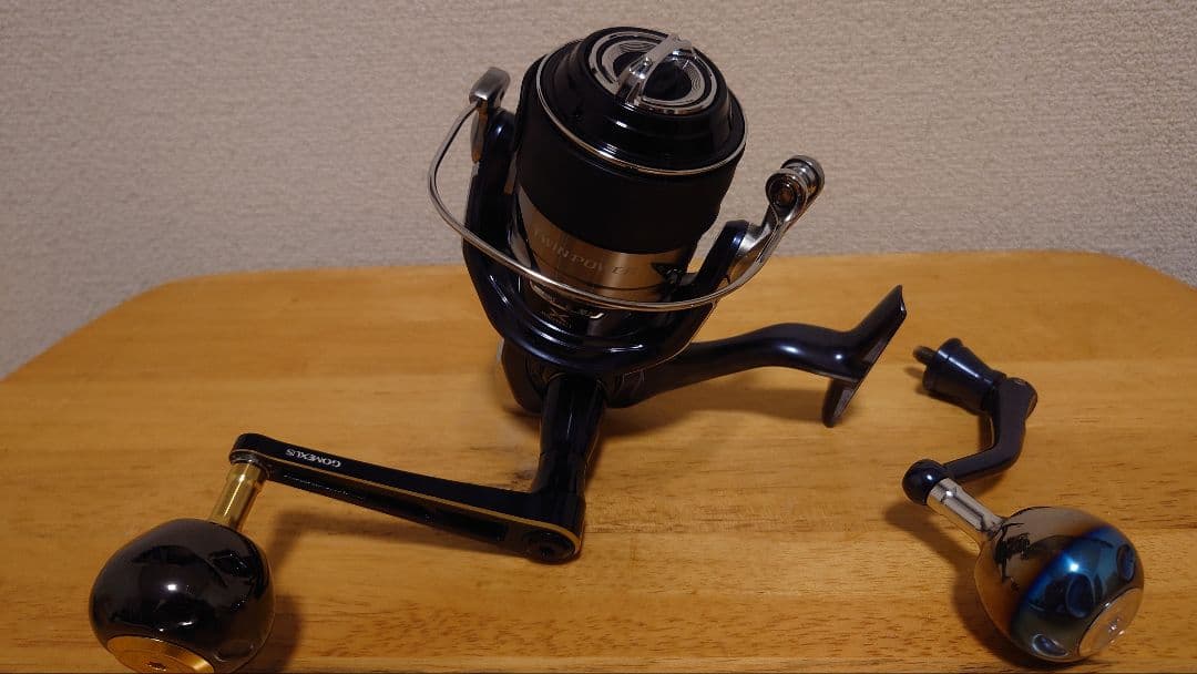 21 ツインパワーSW 8000PG ゴメクサス90mmハンドルセット