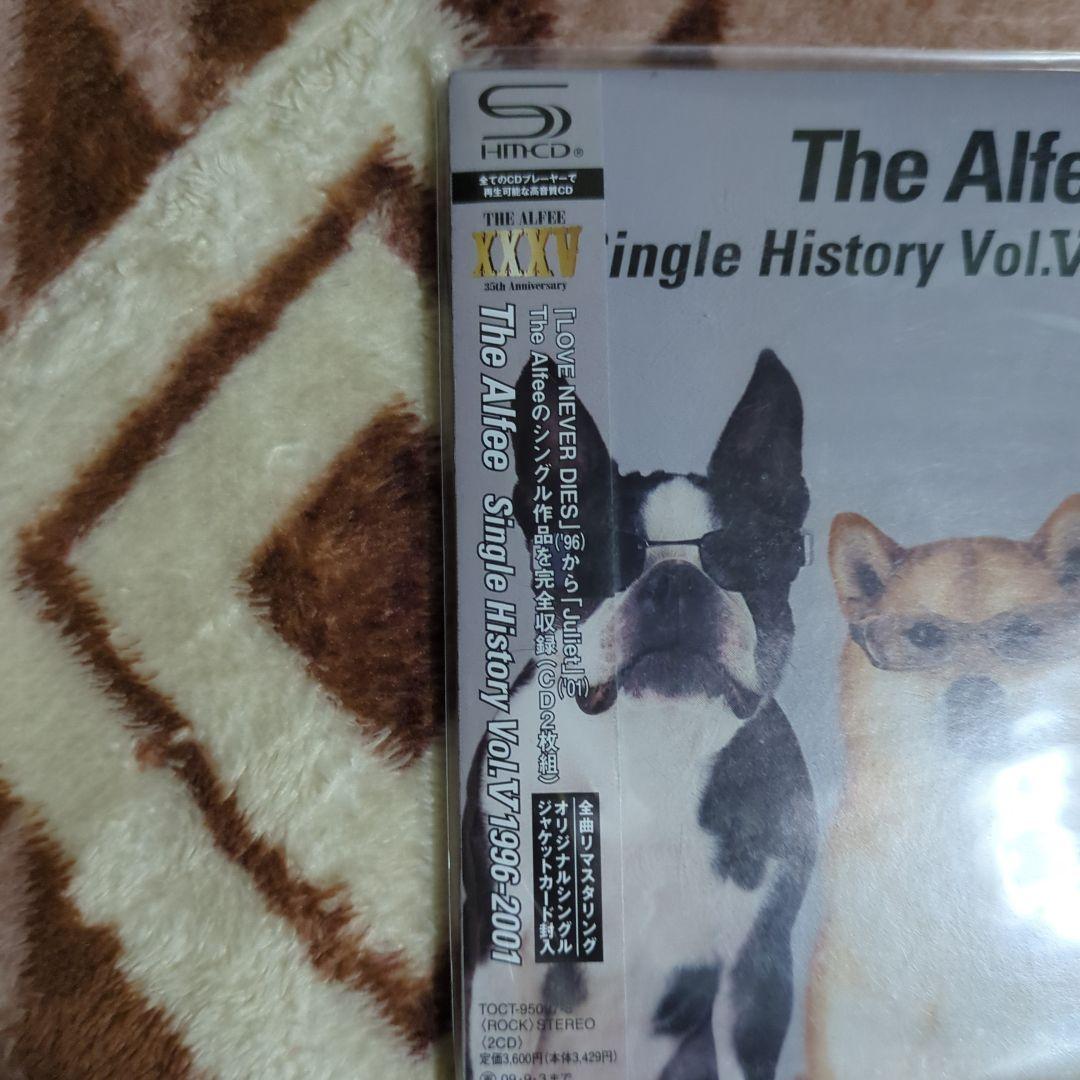 新品　CD THE ALFEE　Single History Vol.5+6