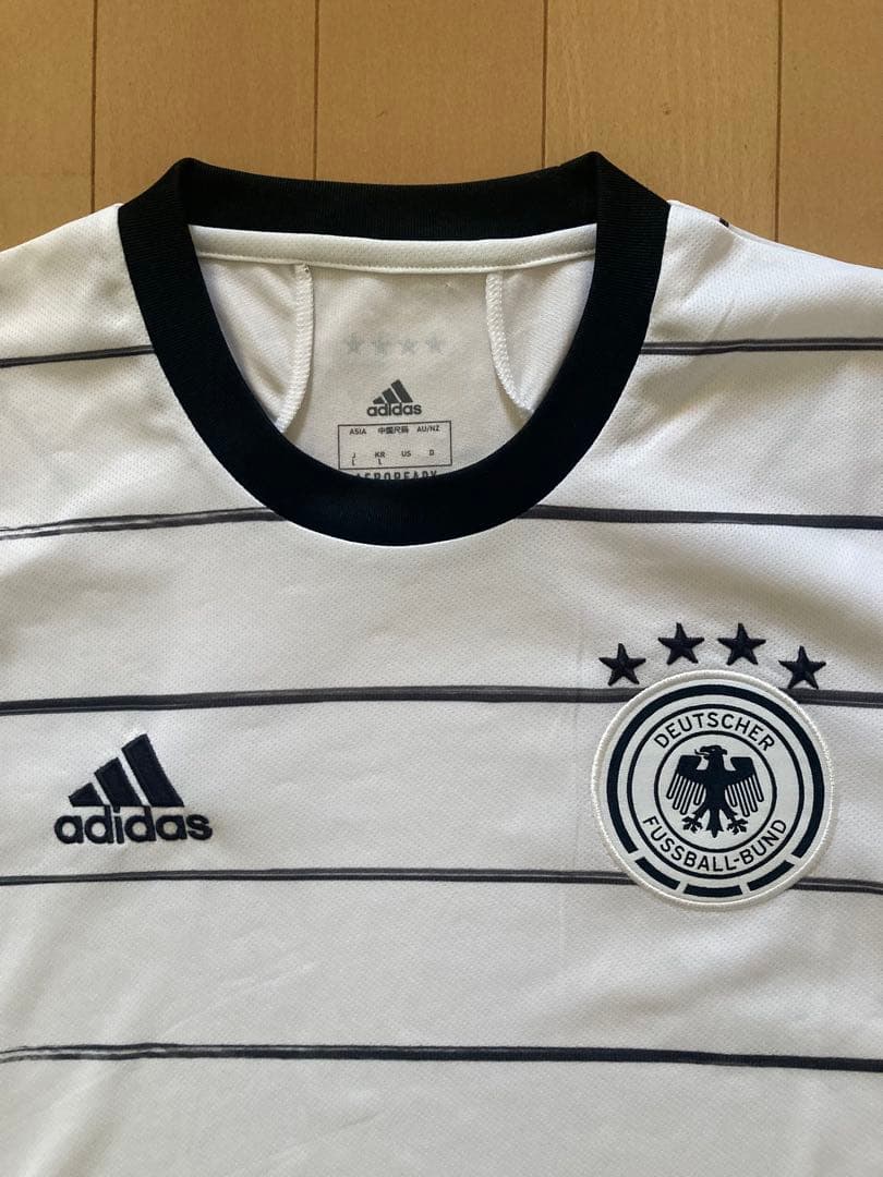 adidas ドイツ代表 ユニフォーム ストライプ L