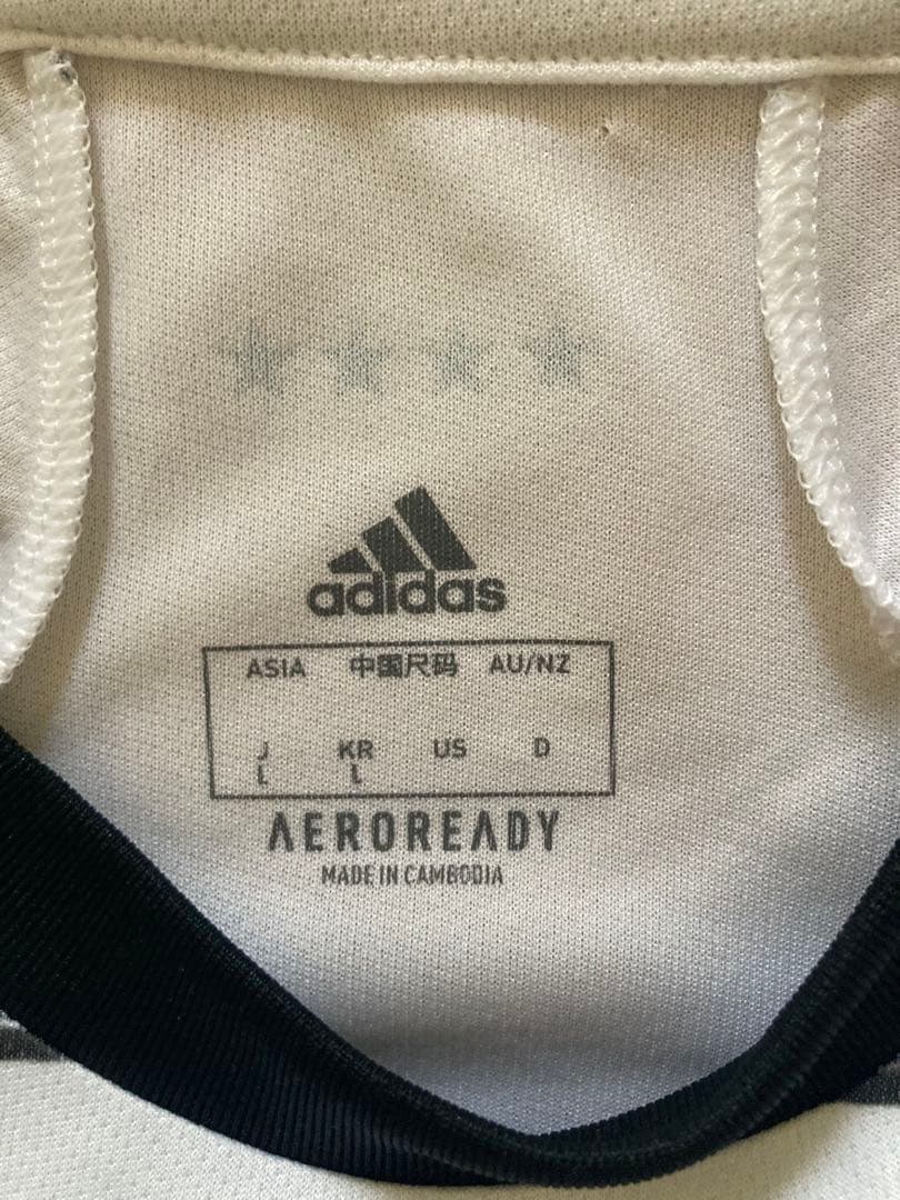 adidas ドイツ代表 ユニフォーム ストライプ L