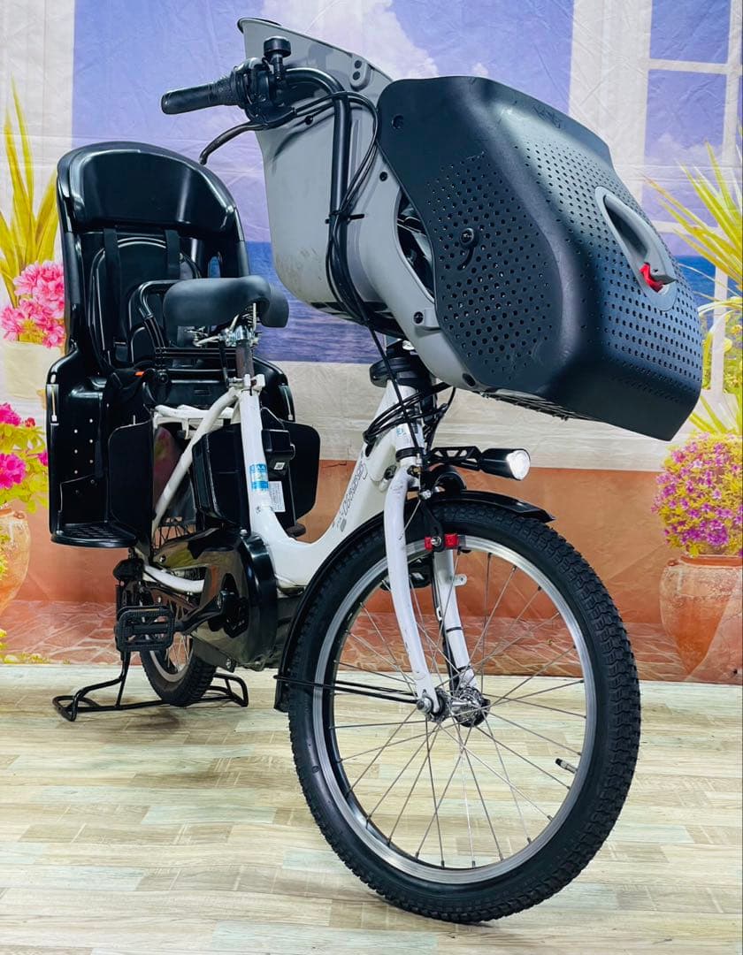 パスキス15AH！⭐️激レアモデル！ヤマハ子供乗せ電動アシスト自転車Y3532