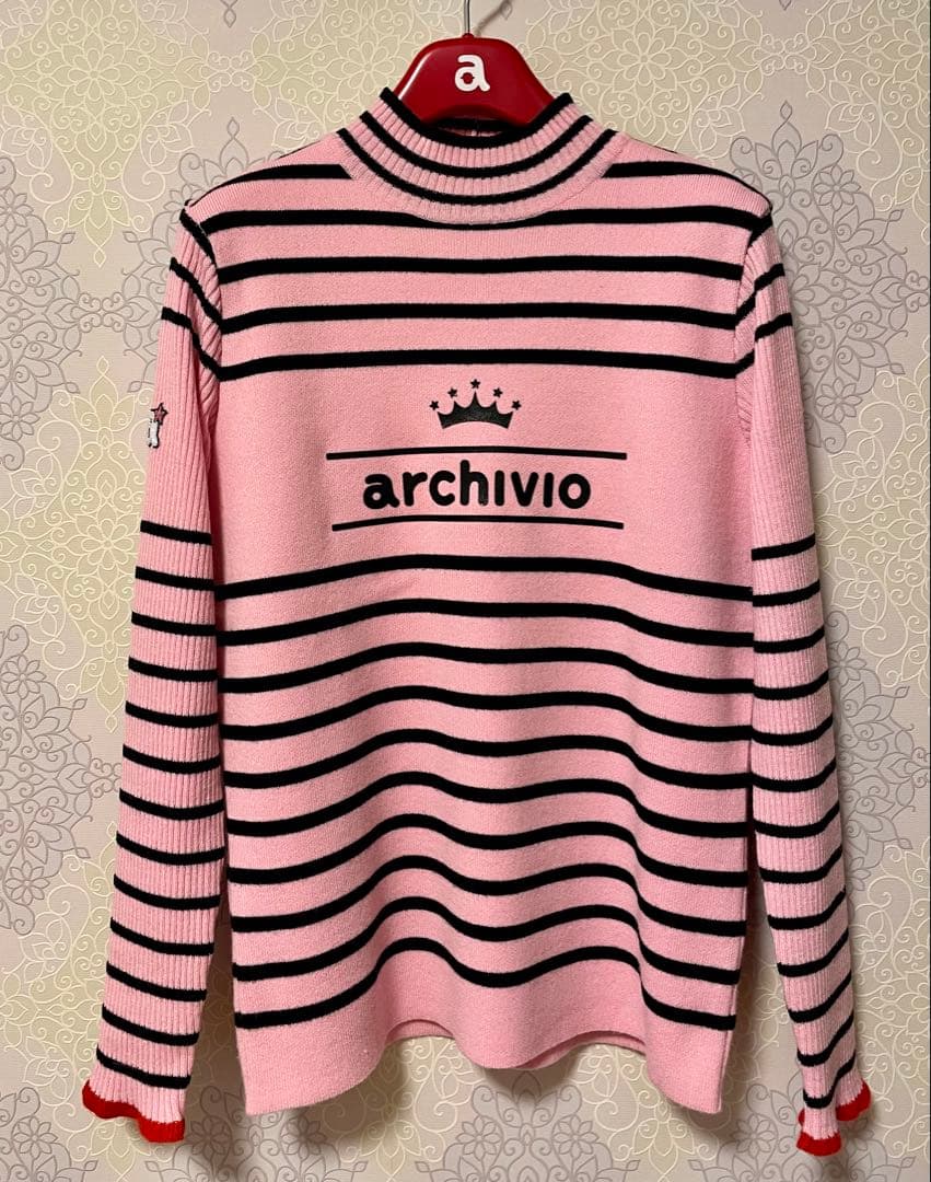 超美品☆2023年秋冬モデル (アルチビオ）ハイネックプルオーバーニット