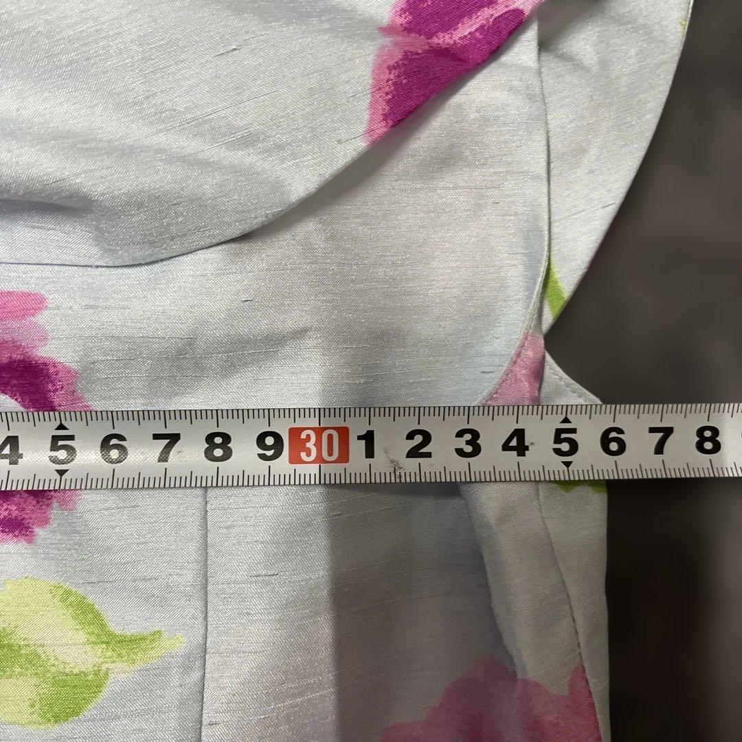 d*7様 289 ジーザスディアマンテ　肩リボンワンピース　プレミアムローズ柄サ