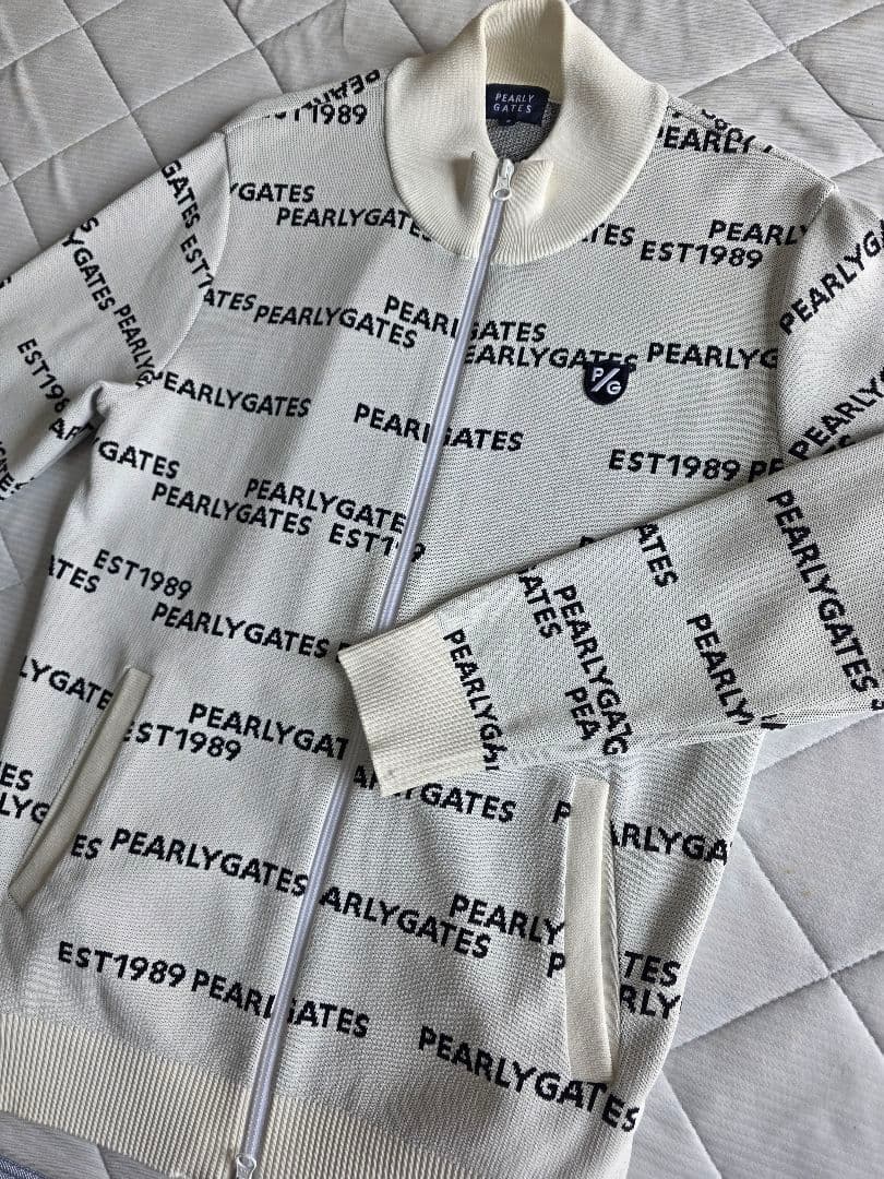 お値下げしました!極美品パーリーゲイツ吸湿・吸水速乾ジップジャケット５