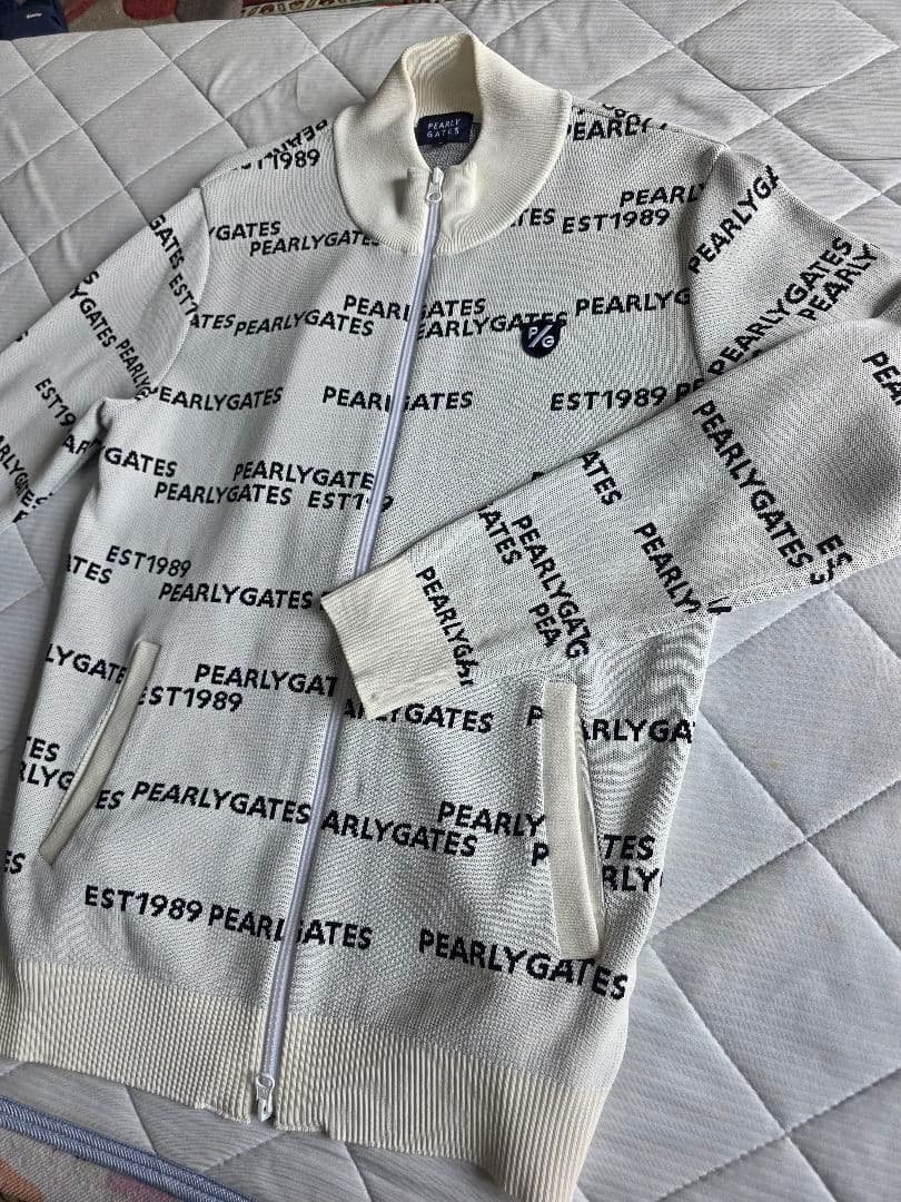 お値下げしました!極美品パーリーゲイツ吸湿・吸水速乾ジップジャケット５