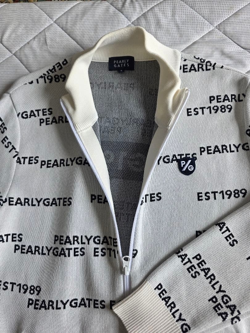 お値下げしました!極美品パーリーゲイツ吸湿・吸水速乾ジップジャケット５