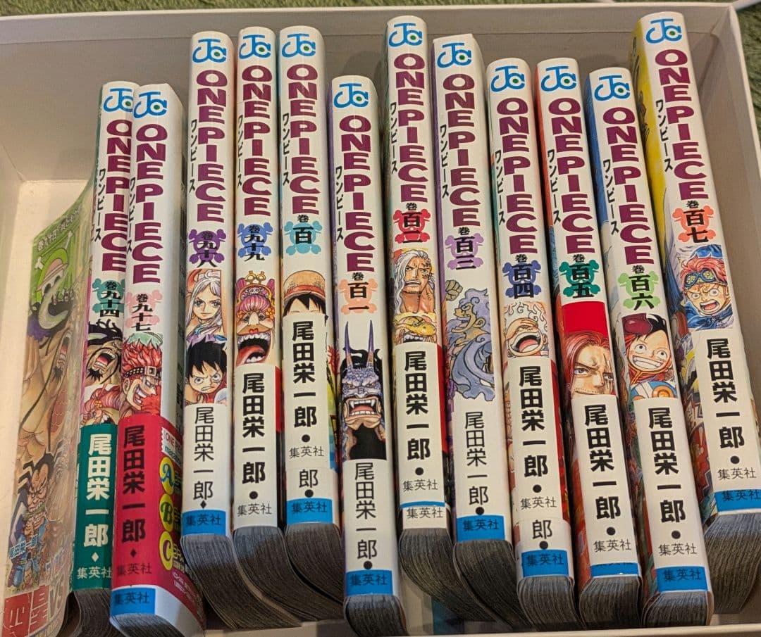 ONE PIECE 全巻セット 尾田栄一郎　〜107　欠けあり