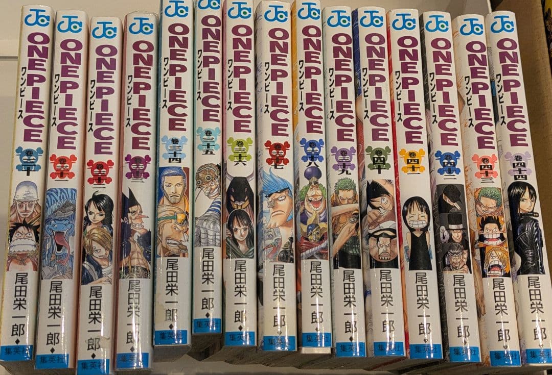 ONE PIECE 全巻セット 尾田栄一郎　〜107　欠けあり