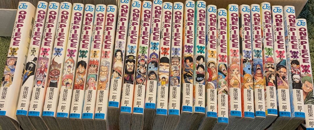 ONE PIECE 全巻セット 尾田栄一郎　〜107　欠けあり
