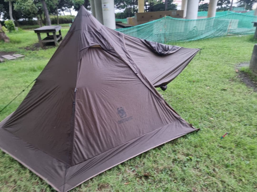 OneTigris TIPINOVA 本格テント 軽量 (ブラウン)