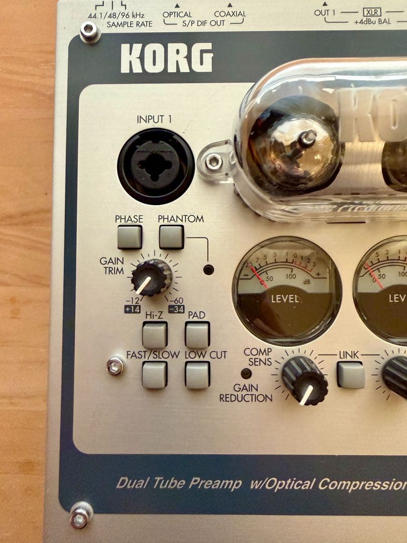 R*k様 希少【KORG】TP-2 マイクプリアンプ 真空管