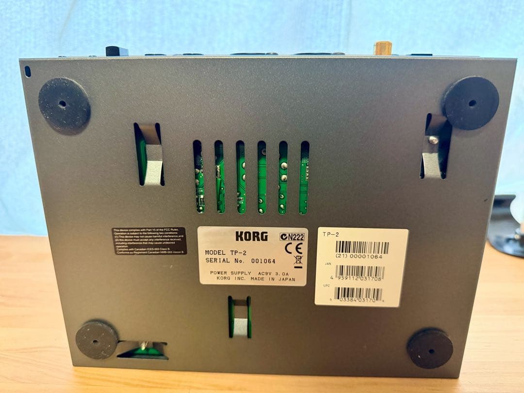 R*k様 希少【KORG】TP-2 マイクプリアンプ 真空管