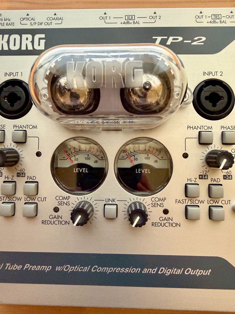 R*k様 希少【KORG】TP-2 マイクプリアンプ 真空管