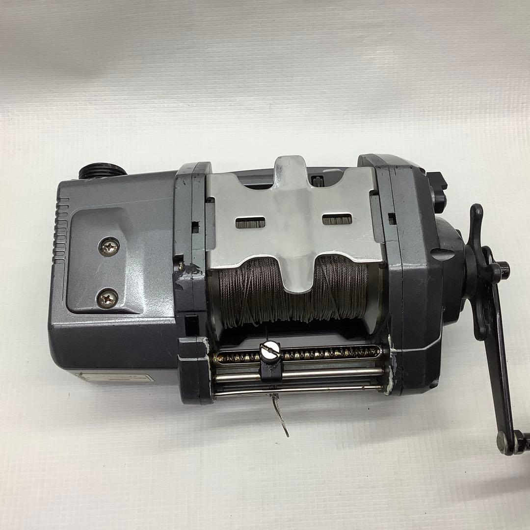 Daiwa 棚COM SSー80 電動リール 動作品 ワイヤー巻いてあります。