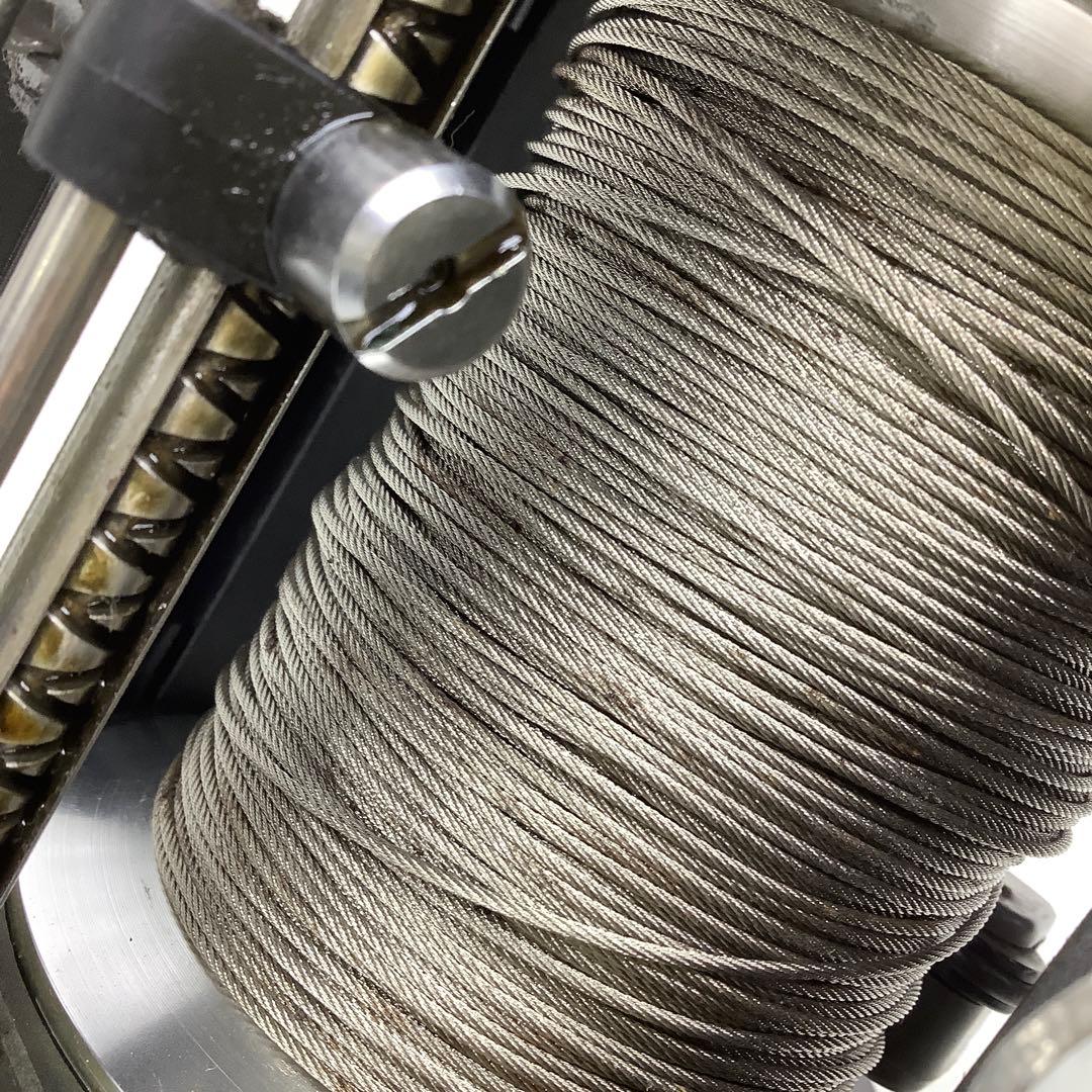 Daiwa 棚COM SSー80 電動リール 動作品 ワイヤー巻いてあります。