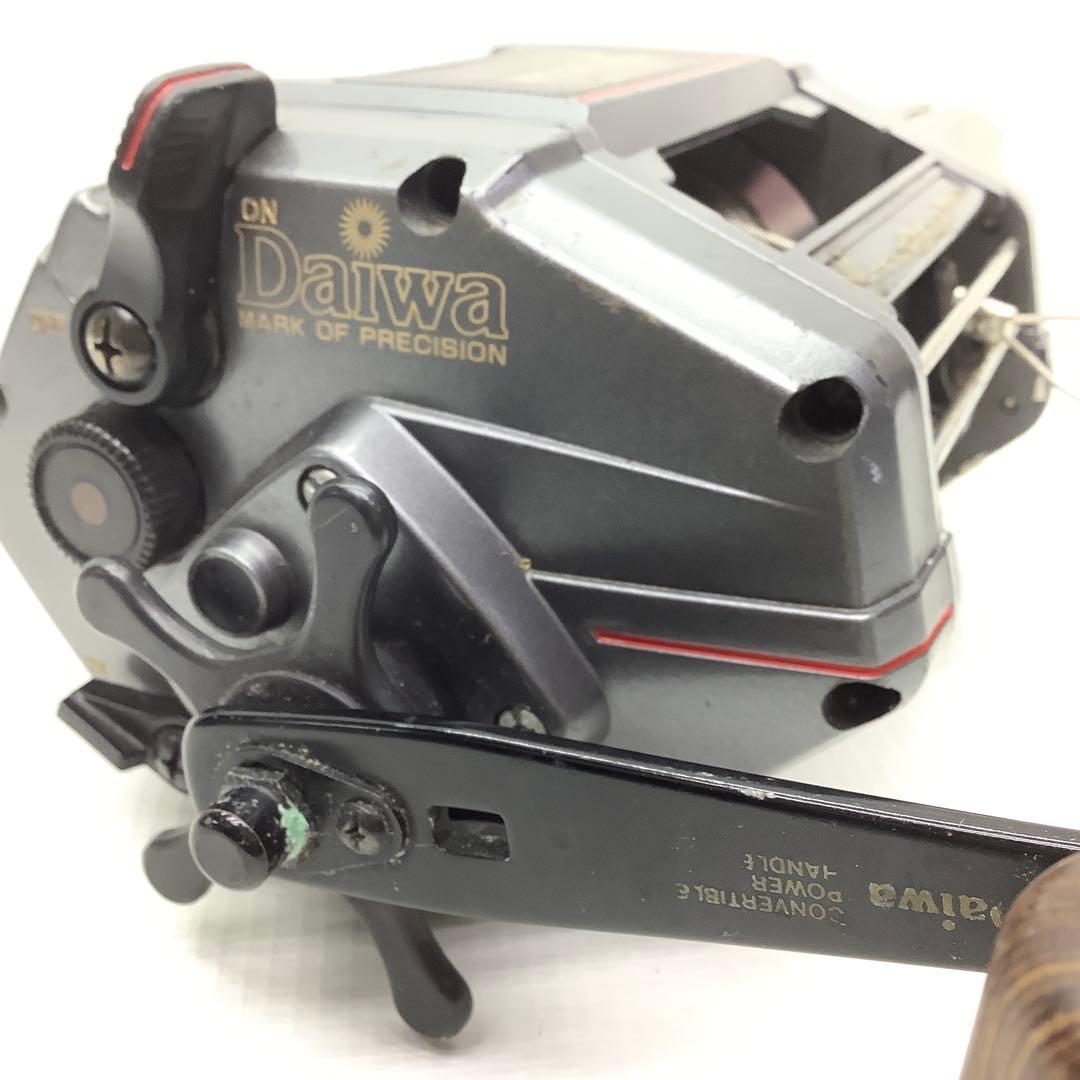 Daiwa 棚COM SSー80 電動リール 動作品 ワイヤー巻いてあります。