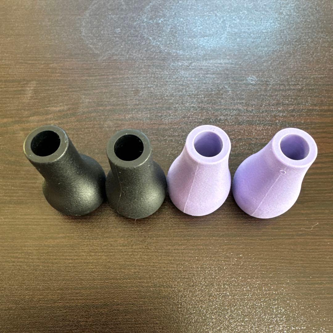 バリアルハンドル　ノブ　ファットパープル　スリムブラック　DRT