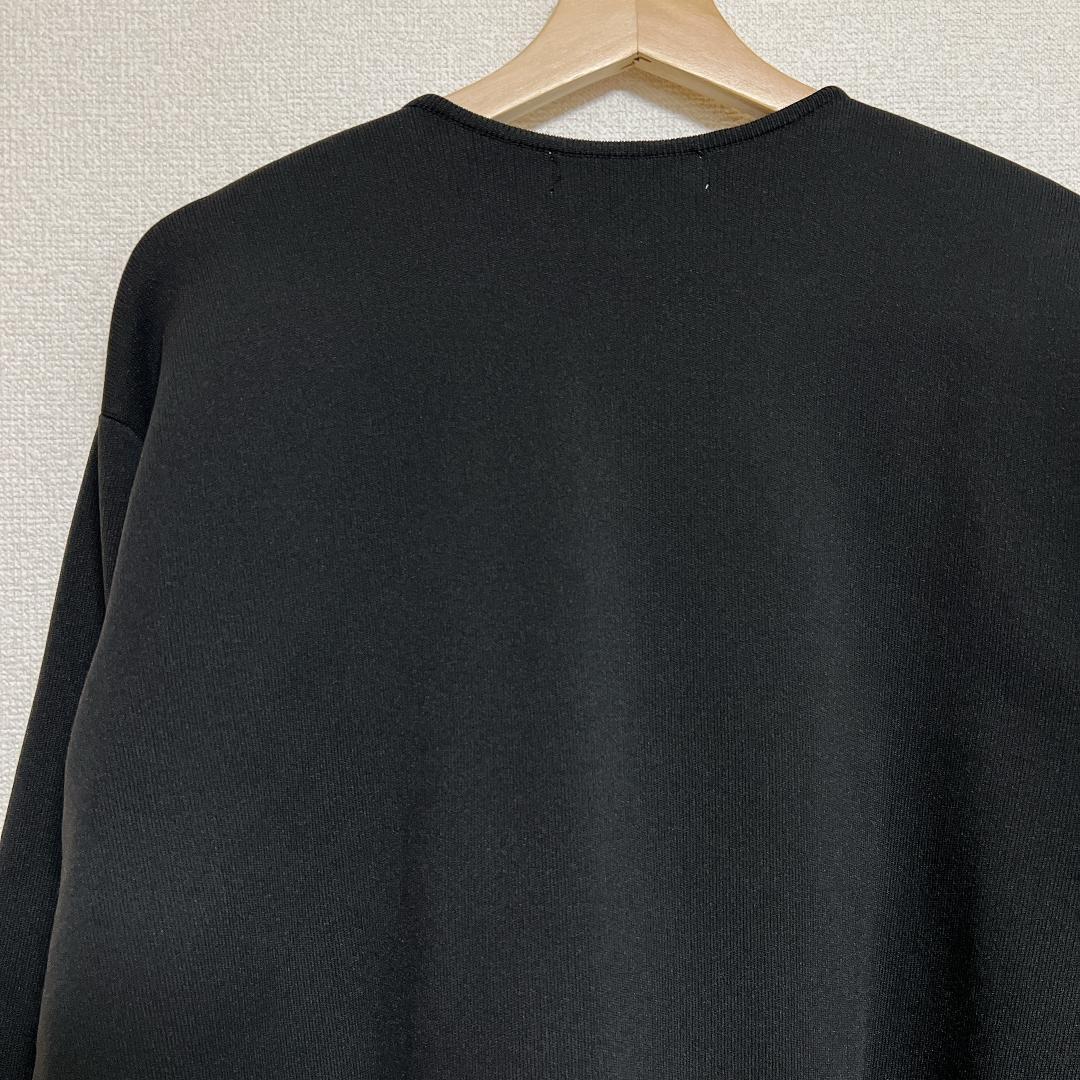 quaranciel ニット ノーカラー ダブルジャケット カーディガン 美品