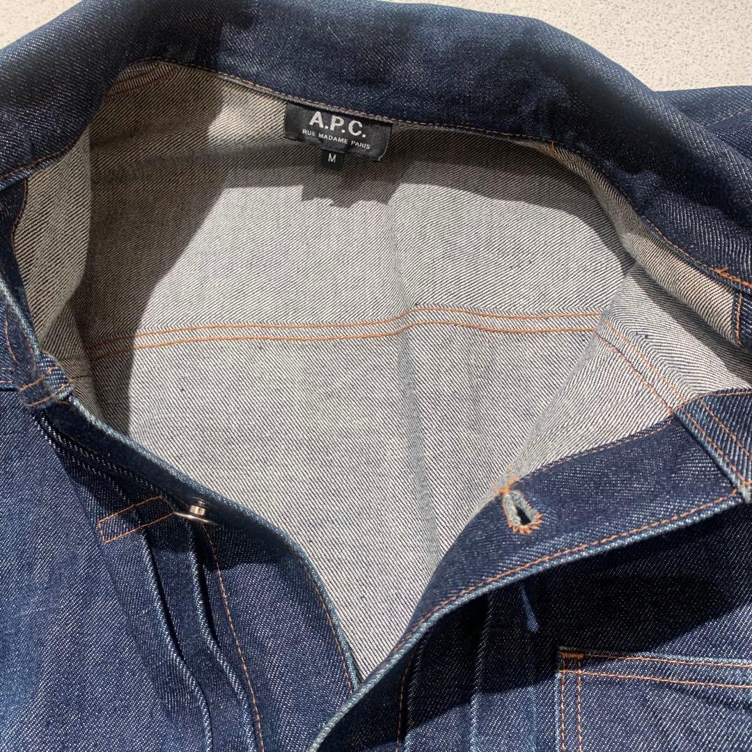 A.P.C.デニムブルゾンジャケットアーペーセーコモリオーラリーMHL