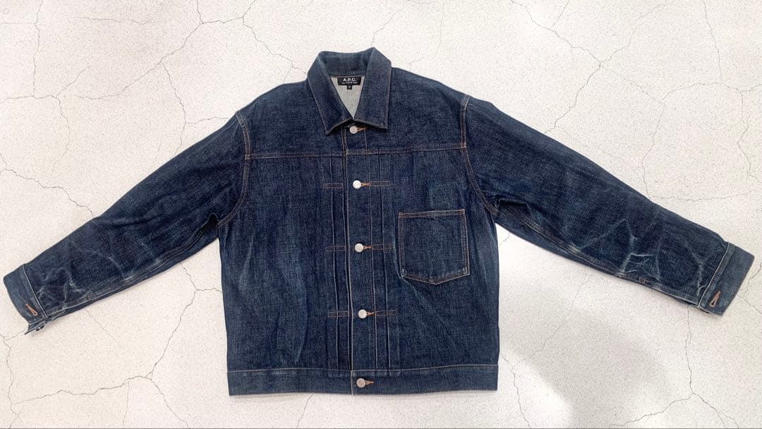 A.P.C.デニムブルゾンジャケットアーペーセーコモリオーラリーMHL