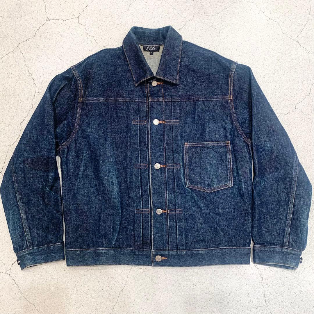 A.P.C.デニムブルゾンジャケットアーペーセーコモリオーラリーMHL