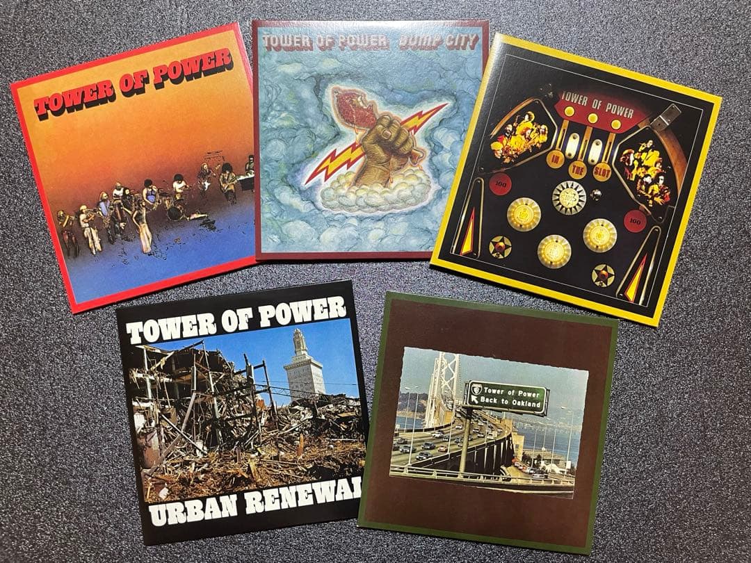輸入盤　タワーオブパワー　クラシックオリジナルアルバムシリーズ　5枚組
