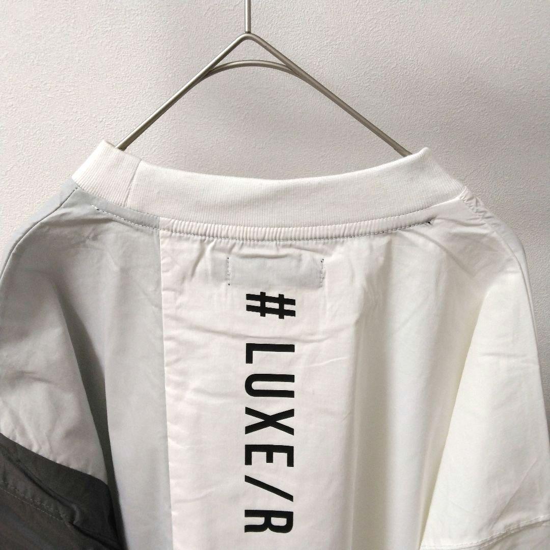 [サンプルSALE /D382 ] LUXE/R ナイロン布帛プルオーバー