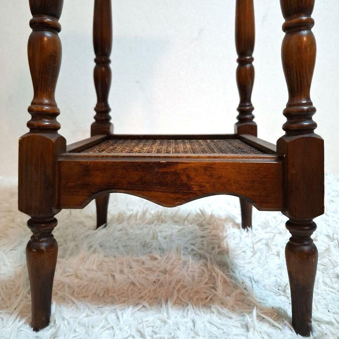 karimoku カリモク アンティークコロニアル 電話台 飾り棚 花台