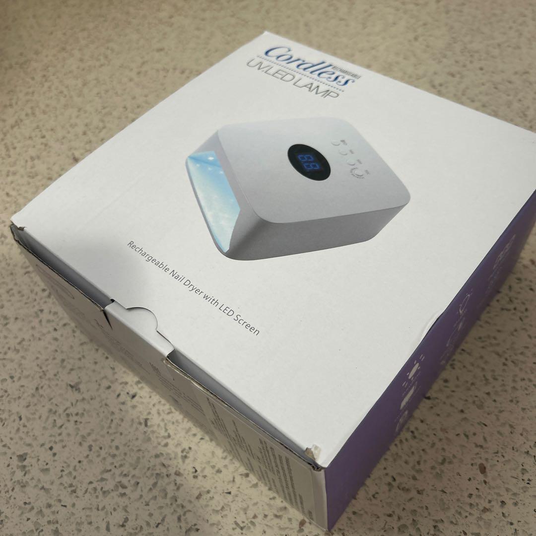 便利！コードレス【ジェルライト】ハイブリッド✴︎LED✴︎UV✴︎54w✴︎ジェルネイル