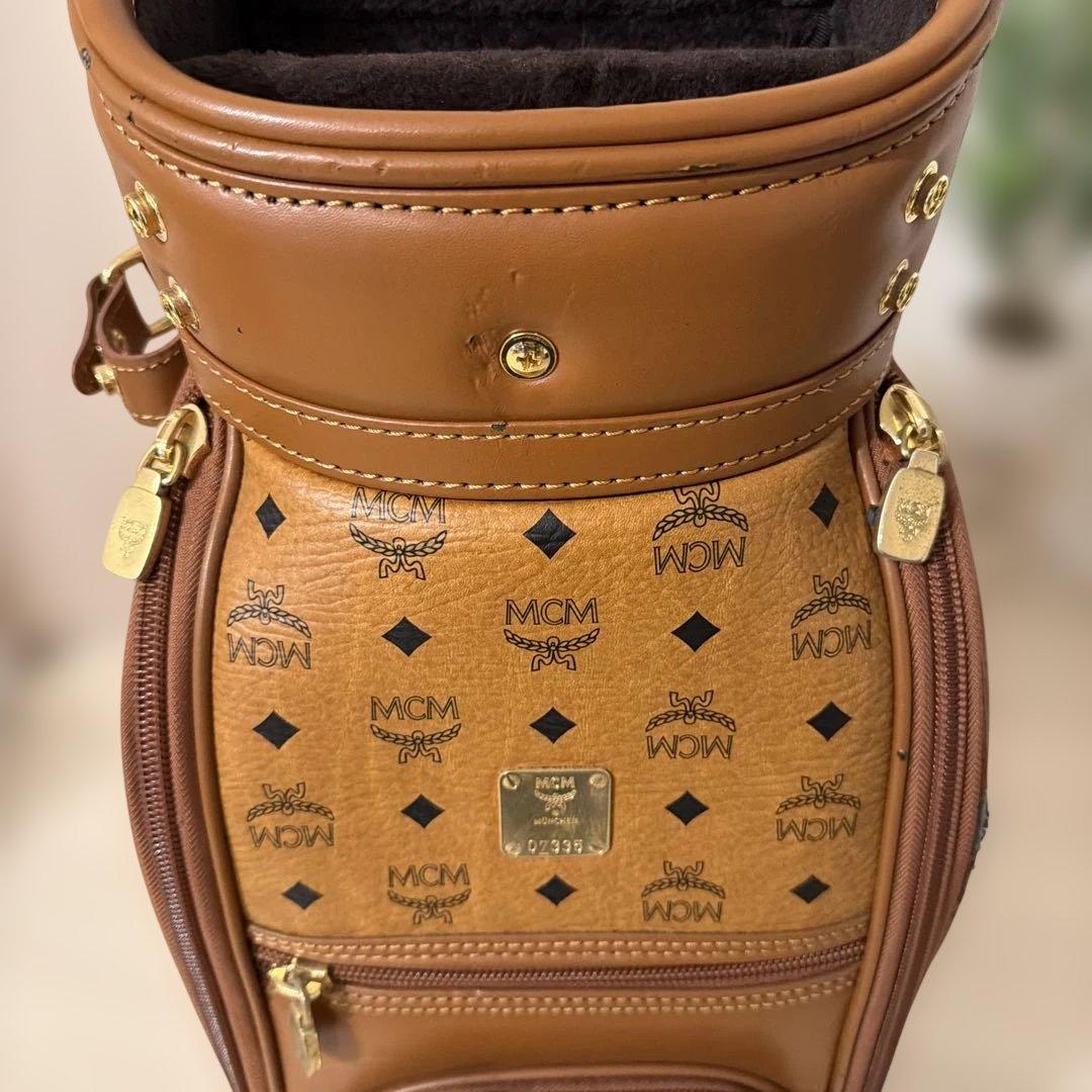 定価30万⭐︎MCM本革ゴルフバッグ