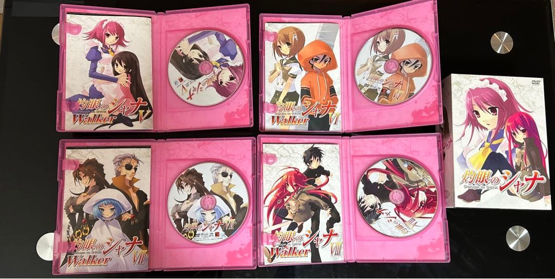 灼眼のシャナ　Ⅰ+Ⅱ+Ⅲ 全巻セット　DVD (Ⅲの4〜8巻のみBlu-ray)