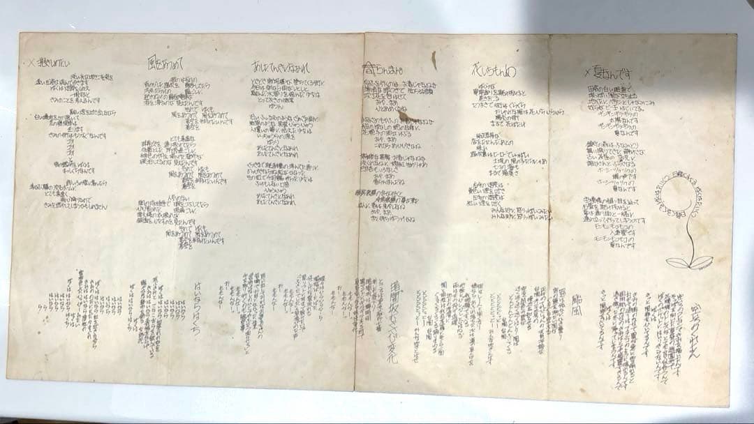 【国内初版オリジナル】はっぴいえんど　風街ろまん　初版1700円表記