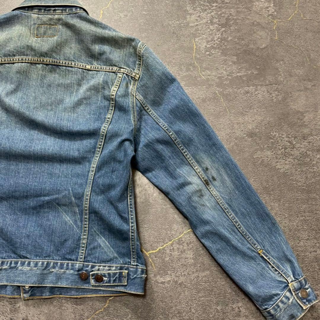 00sユーロリーバイスデニムジャケット70500トルコ製XLビンテージ古着4th
