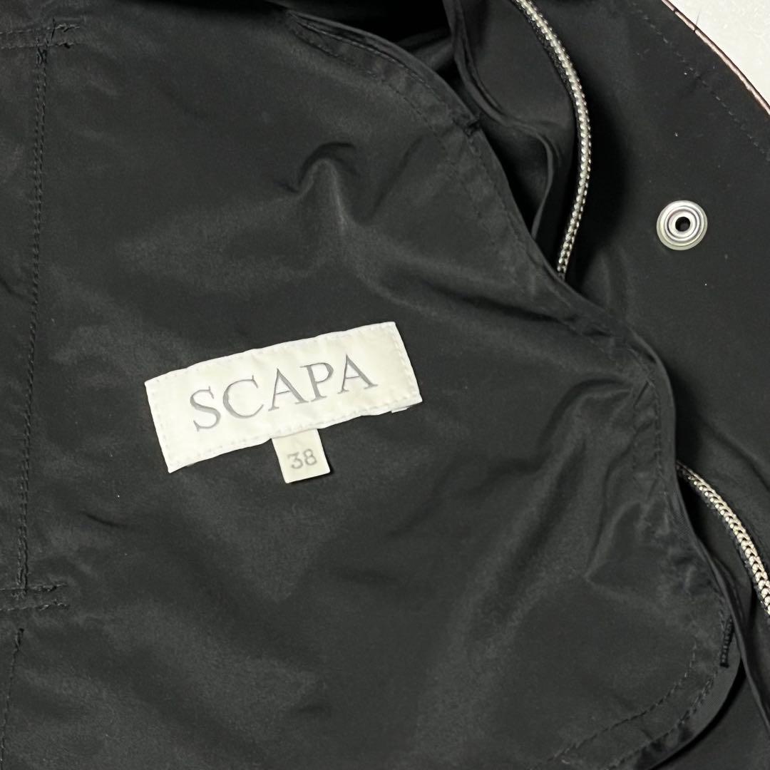 【SCAPA】スキャパ　レディースコート　ライナー付　ミドル丈　サイズ38
