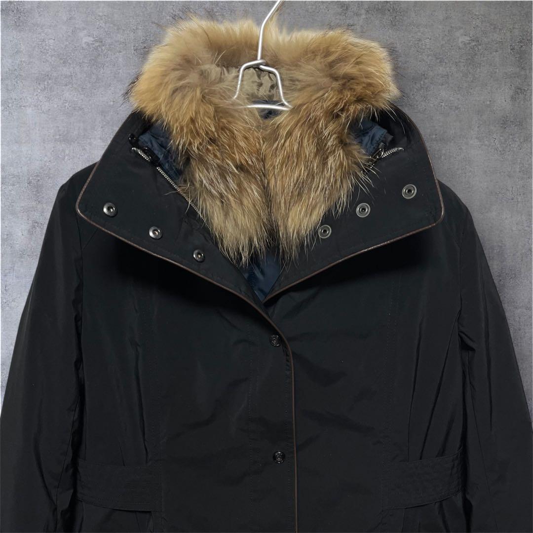 【SCAPA】スキャパ　レディースコート　ライナー付　ミドル丈　サイズ38