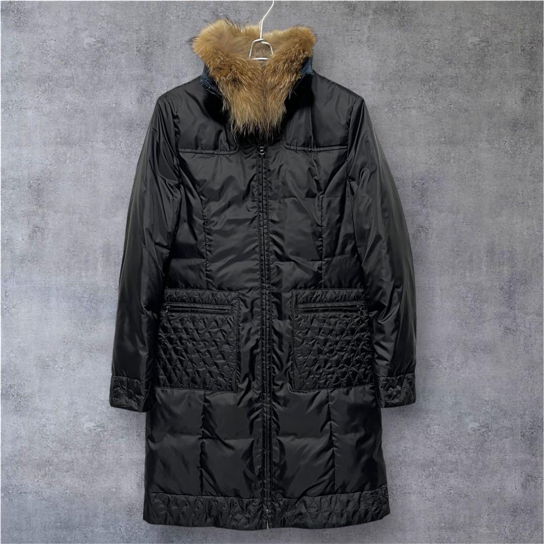 【SCAPA】スキャパ　レディースコート　ライナー付　ミドル丈　サイズ38