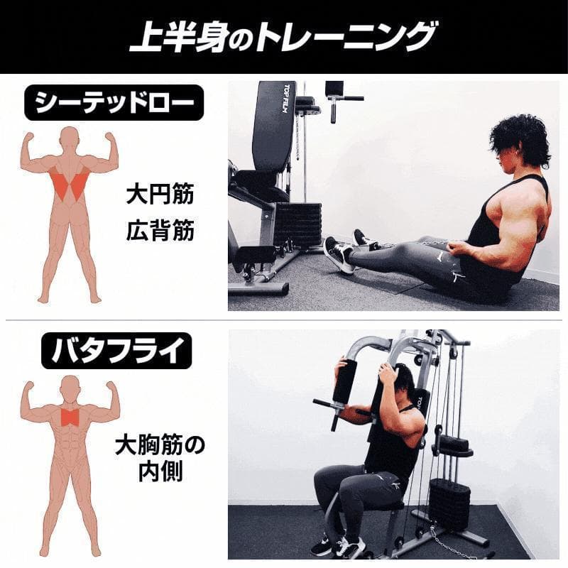 マルチホームジム B2204スマート自宅トレーニング器具1台多役 静音設計