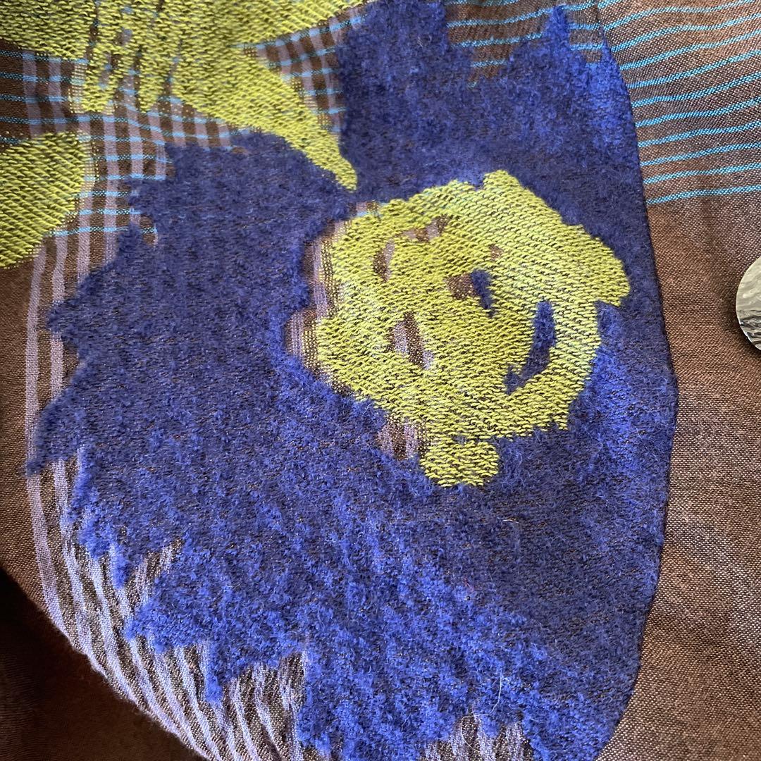 センソユニコ慈雨の花柄ショートジャケット