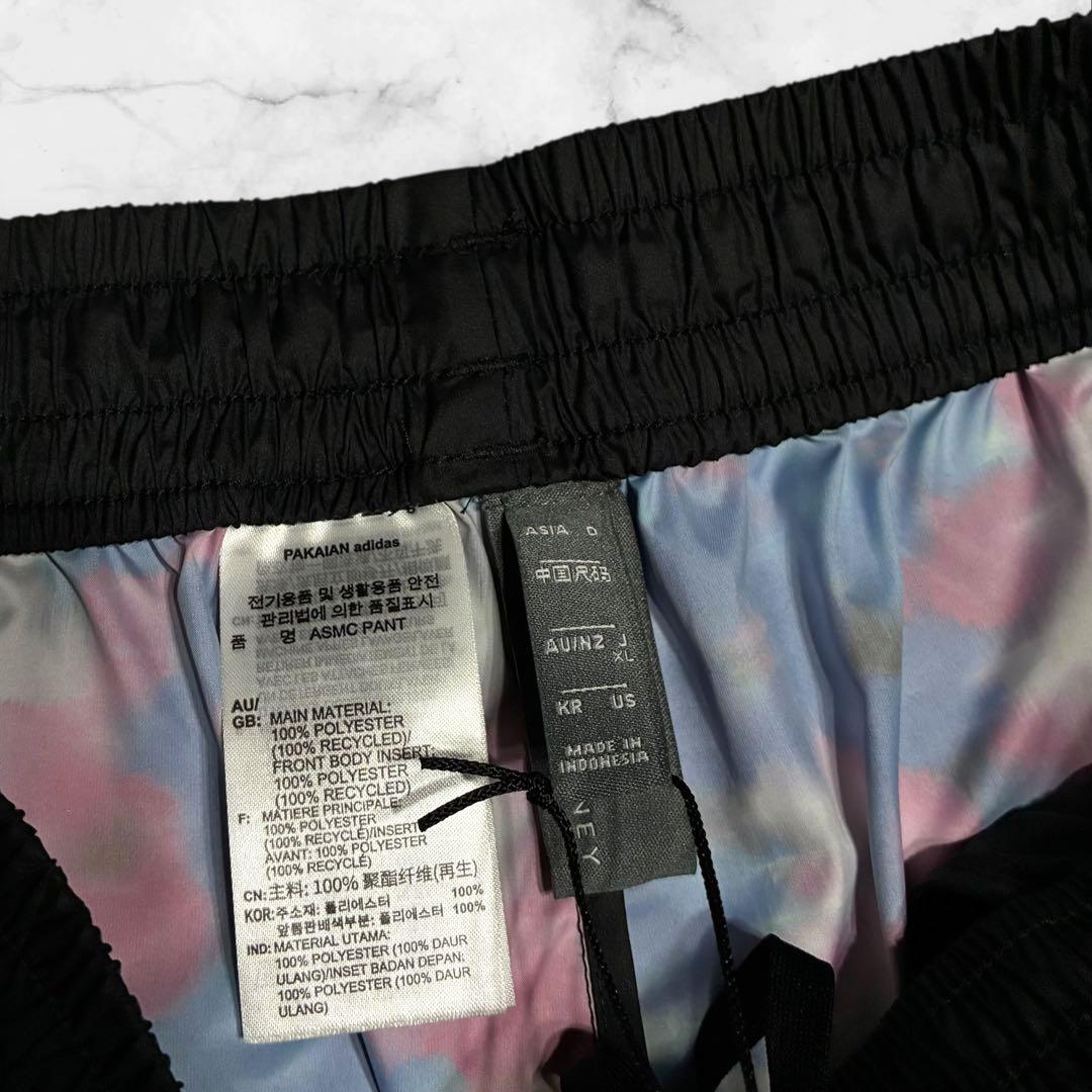 新品 アディダス ステラマッカートニー トラックパンツ ナイロン 花柄 XL