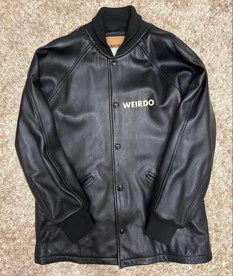 y*5様 美品❗️weirdo レザージャケット L ファラオコート