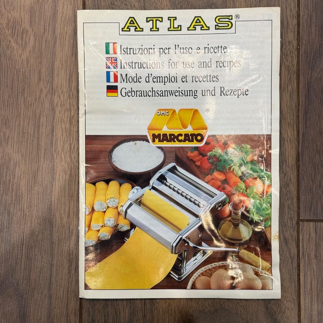 【美品】 パスタマシン MARCATO ATLAS イタリア製