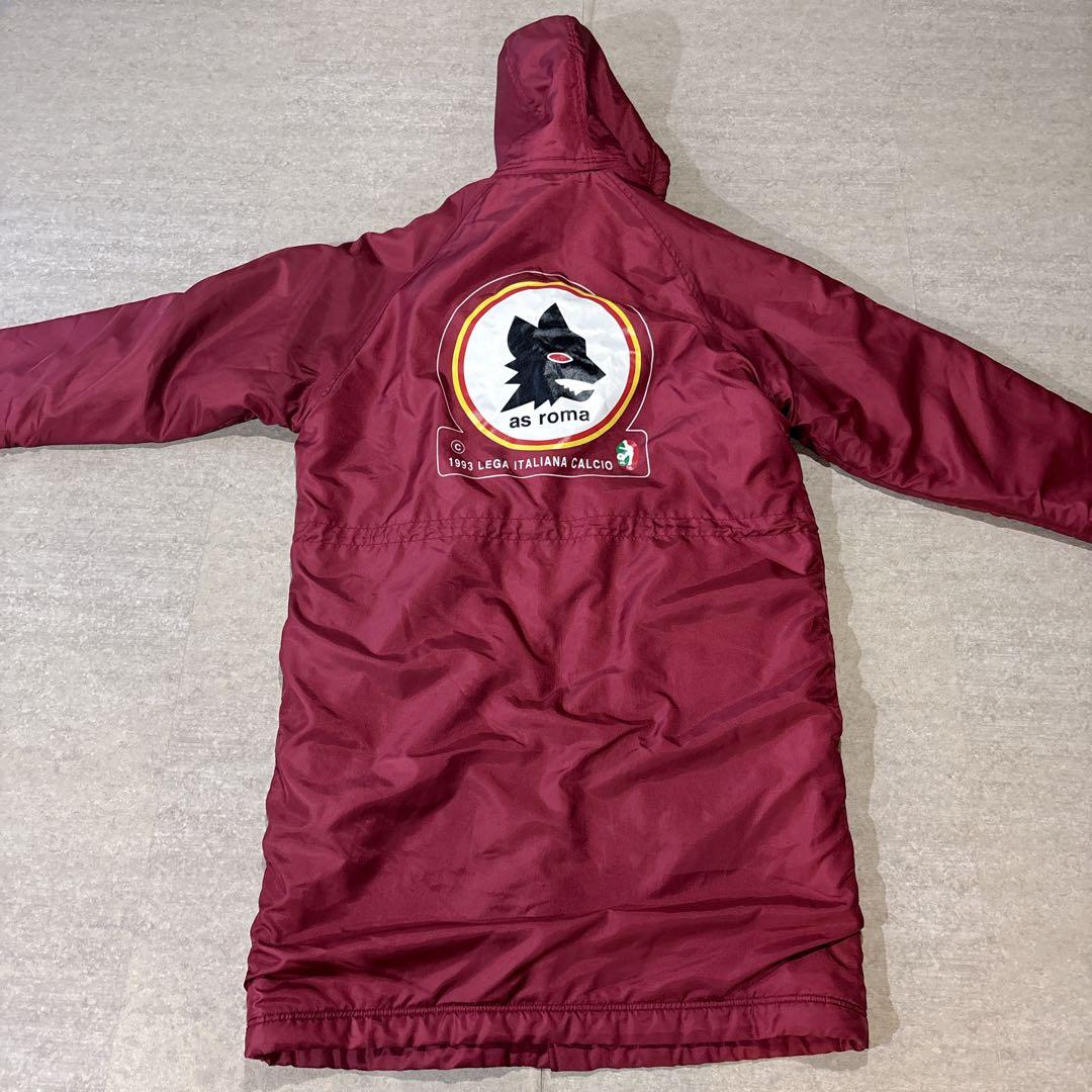 AS ROMA ベンチコート kappa Lサイズ AS ローマ 中綿