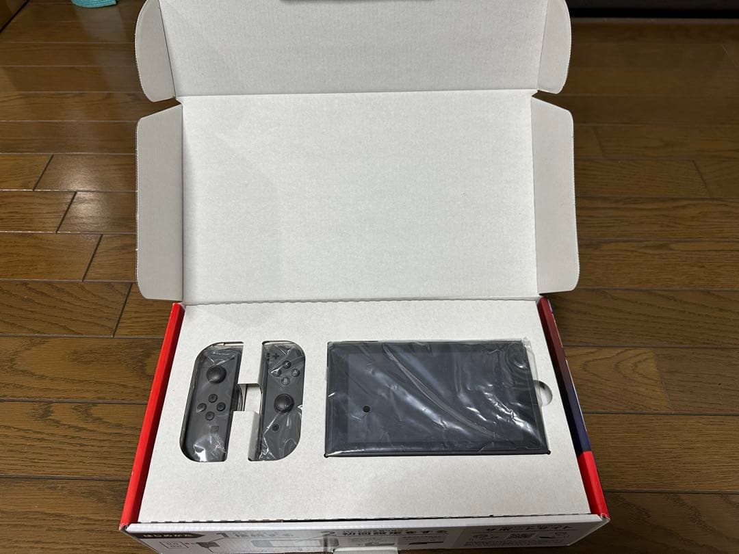 Nintendo Switch 本体 グレー Joy-Con・SDカード付き