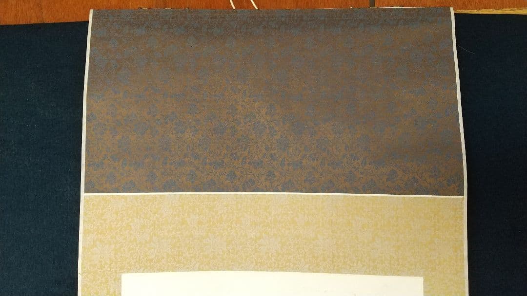 李文新　中国書法家協会会員 北京書法家協会常務理事　肉筆紙本掛軸　B