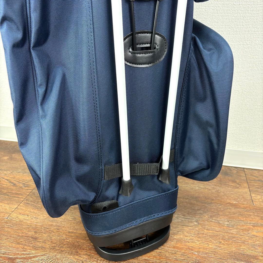 ビームス【BEAMS】スタンド式キャディーバッグ 《ネイビー色》